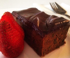 Gluten Free and Nut Free Miracle Chocolate Brownies (with sweet potato and kale)