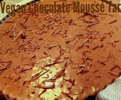 Vegan Chocolate Mousse Tart