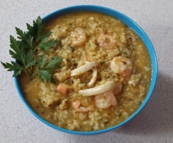 Seafood Marinara Risotto