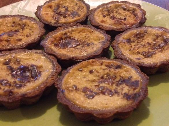 Custard Tarts (Gluten, Dairy and Refined Sugar Free)