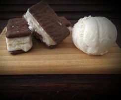 Coconut Icecream TimTam Sandwiches