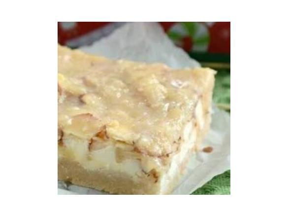 White Chocolate and Almond Magic Bars