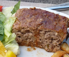Meatloaf with Tangy BBQ Sauce
