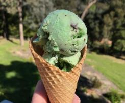 Peppermint Choc Chip Ice Cream