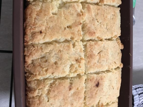 Cheddar and Jalapeño Scones (gluten free)