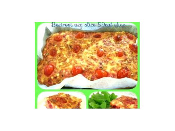 beetroot veg fetta slice 60cal per serve