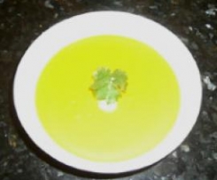 Asian Spiced Sweet Potato, Carrot and Coconut Soup