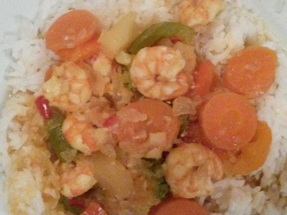 Sweet & Sour Prawns