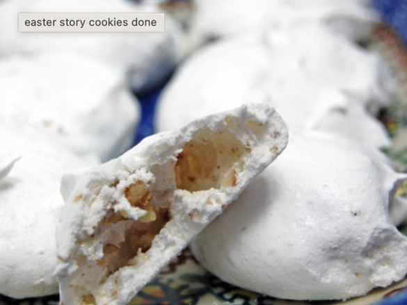 Easter Story Cookies