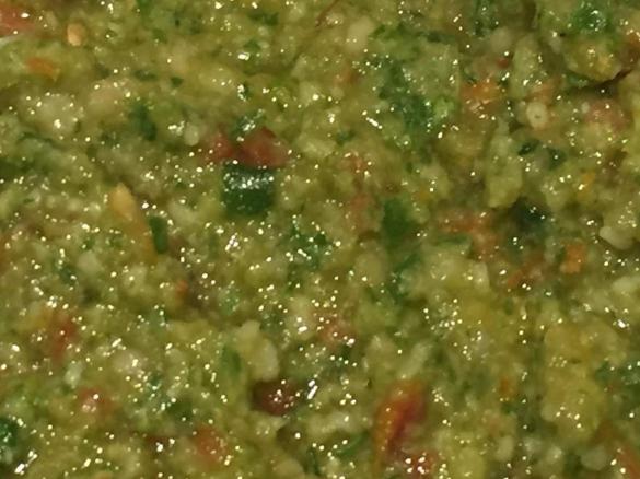 Sundried Tomato and Basil Pesto Dip