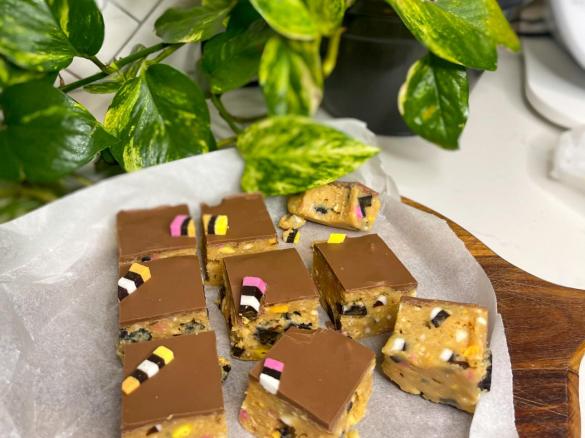 Licorice Allsorts Slice