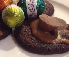 Xanthes chocolate  mud puddle cookies