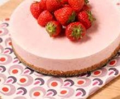 No-Bake Strawberry Cheesecake