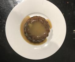 Variation of Jamie Oliver’s Sticky Date Toffee Pudding