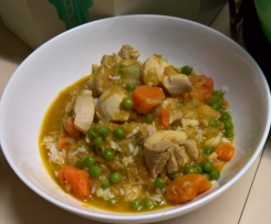 Chicken and Sweet Potato, Lentil Curry