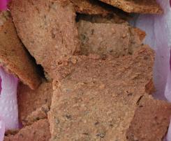 Chilli Seed Crackers - Easy, Healthy, Quick