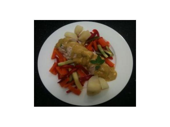 Curry and Garlic Chicken