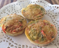 Bacon, Egg & Veggie Muffins