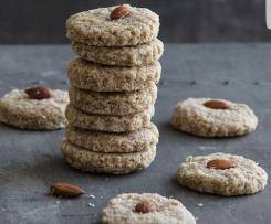 Raw tahini coconut biscuits - ThermoSize Your Life