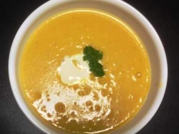 Pumkin and Chickpea Soup