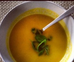 Roasted pumpkin soup