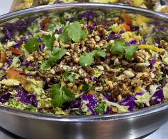 Steph's Slaw with Mango & Caramelised Peanuts