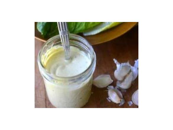 Extreme Garlic Caesar Salad Dressing