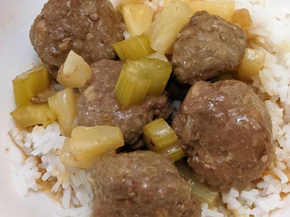 Sweet and Sour Meatballs