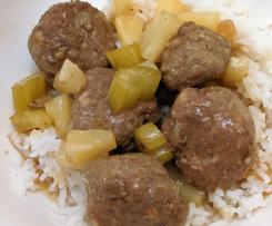 Sweet and Sour Meatballs