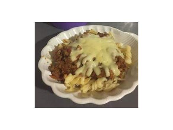 "hidden veggie' pasta bake