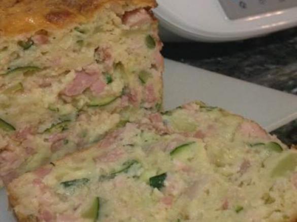 Bacon & Zucchini Slice