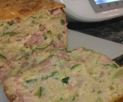 Bacon & Zucchini Slice