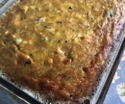 Zucchini and Tuna Slice