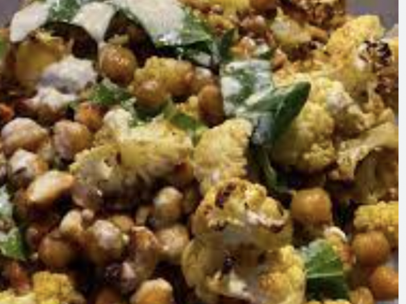 Cauliflower and Chickpea Korma