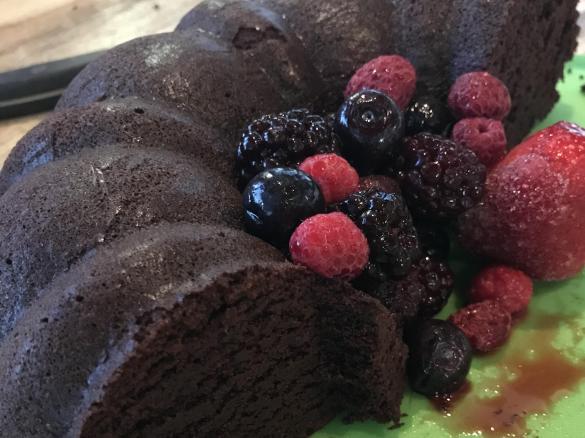 Chocolate Bean Cake (Diabetic Friendly)