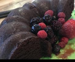 Chocolate Bean Cake (Diabetic Friendly)