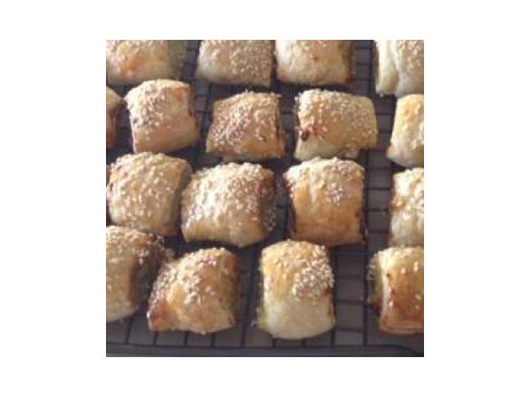 Thai Chicken Sausage rolls