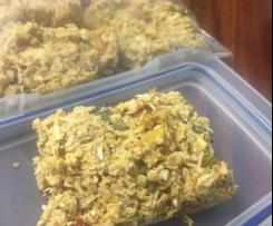 Healthy Coconut & Oat Slice