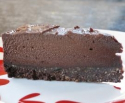 Chocolate Cashew cheese cake style slice. - Dairy free, Gluten Free, Alternative Sweetner