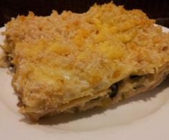 Spinach and Tuna Lasagne