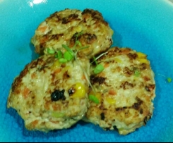 Easy chicken rissoles