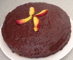 Health brazilian chocolate cake - Pao de Mel