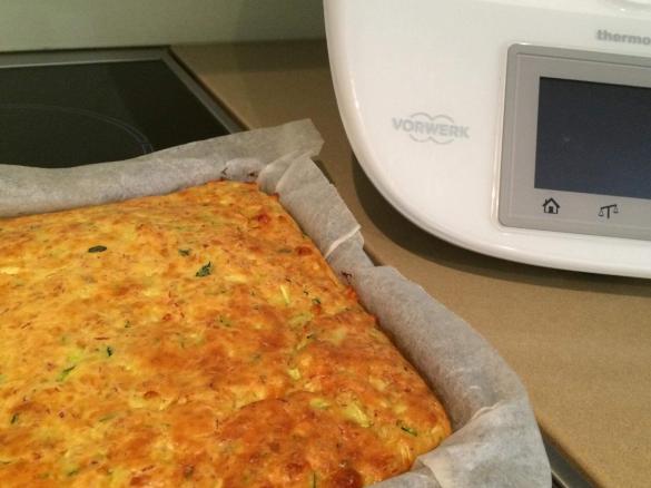 Chunky Zucchini Slice