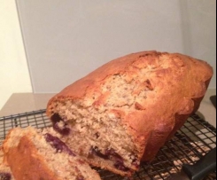 Blueberry banana bread