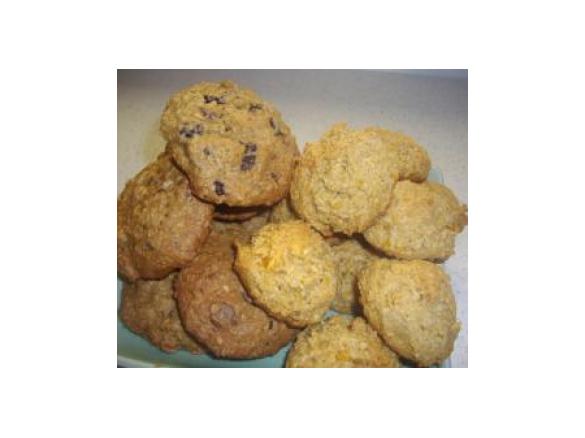 Choc Chip Oat Cookies