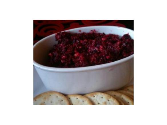 Roasted Beetroot and Sun Dried Tomato Dip
