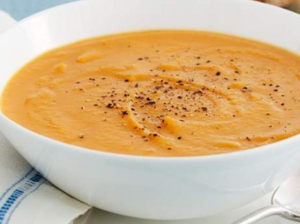 Curried sweet potato soup