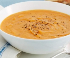 Curried sweet potato soup