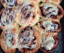 Cinnamon and Pecan Scrolls - Totally D'Lish