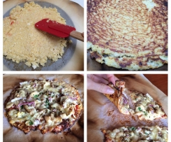 Pizza base - Paleo Gluten Free Cauliflower